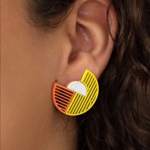 IT’S JUST AN EXPRESSION - YELLOW EARRINGS